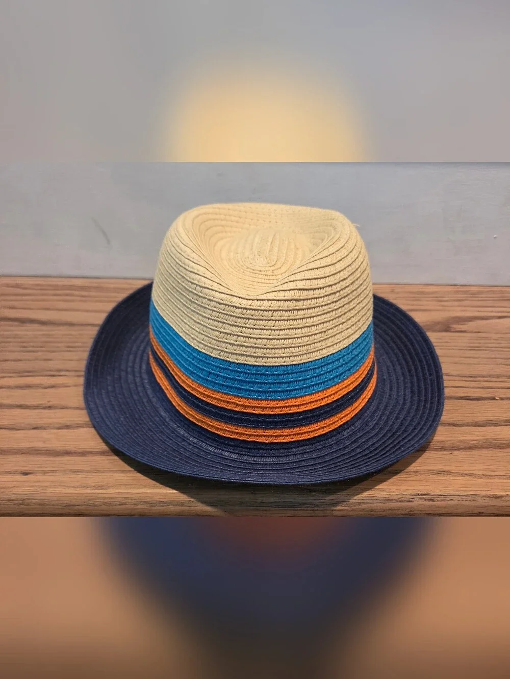 Cat & Jack - Target - Boys - Size: Youth - Fedora - Paper/Straw - Multi-Colored